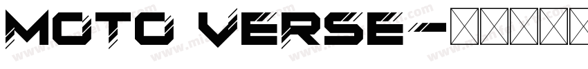 MOTO VERSE字体转换